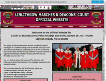 Tablet Screenshot of linlithgowmarches.org